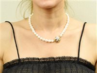 Halskette Misis Dame ABISSI in Silber Perla CA08374 - CA08374